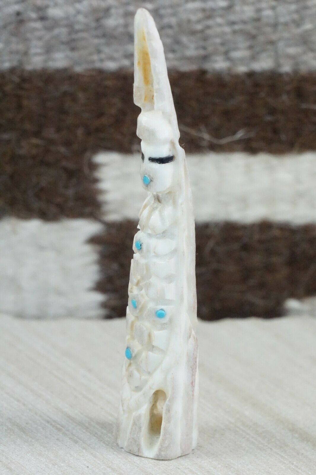Corn Maiden Zuni Fetish Carving - Jerrold Lahaleon