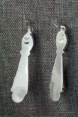 Turquoise & Sterling Silver Earrings - Roger Pino