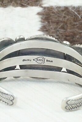 Turquoise and Sterling Silver Bracelet - Calvin Martinez