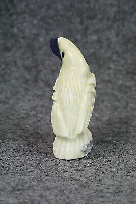 Bird Zuni Fetish Carving - Edison Bobelu