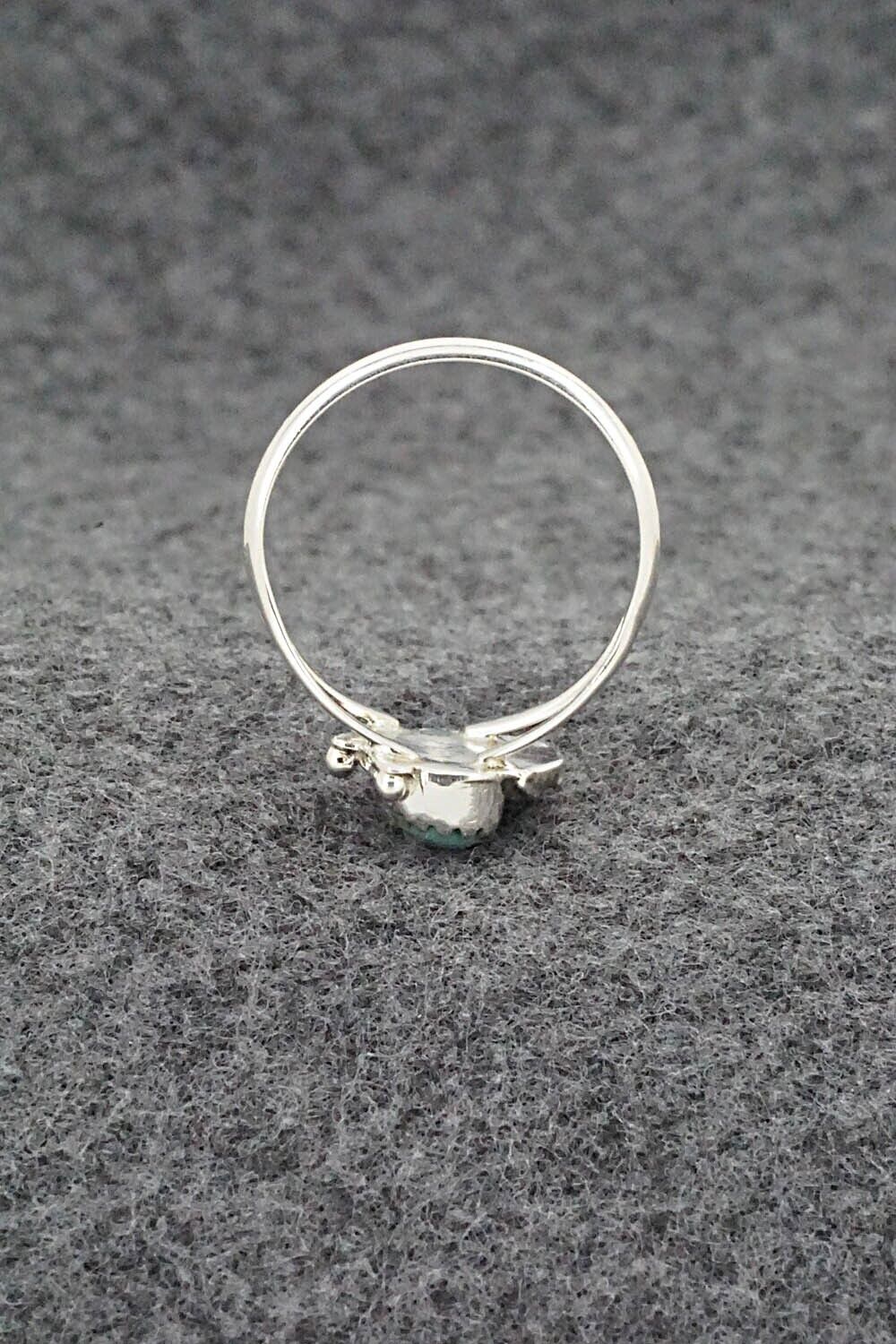 Turquoise & Sterling Silver Ring - Letricia Largo - Size 7.5