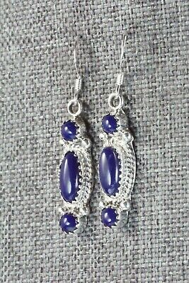 Lapis & Sterling Silver Earrings - Harris Largo