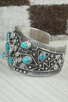 Turquoise & Sterling Silver Bracelet - Delbert Arviso