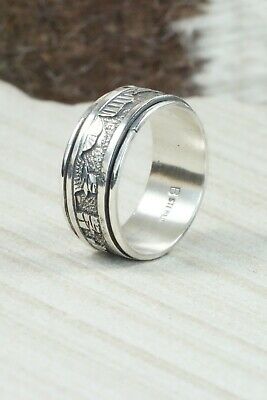 Sterling Silver Ring - Elaine Becenti - Size 10.5