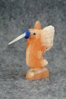 Humming Bird Zuni Fetish Carving - Justin Red Elk