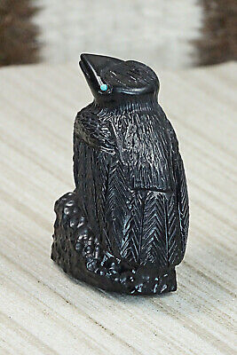 Crow Zuni Fetish Carving - Mike Tucson