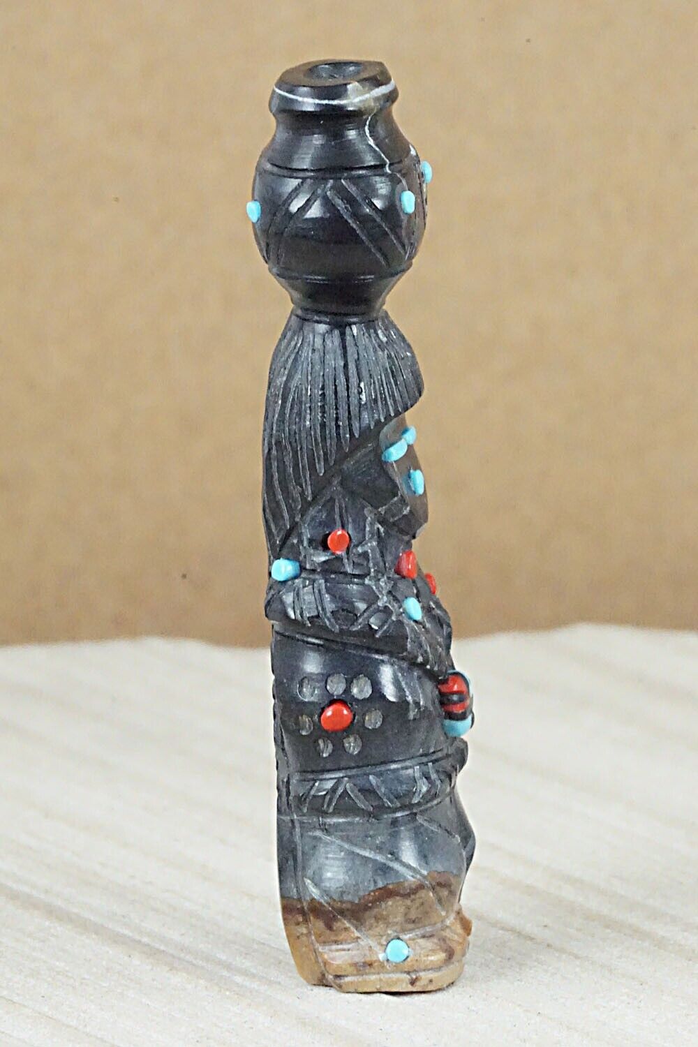 Ola Maiden Zuni Fetish Carving - Danette Laate