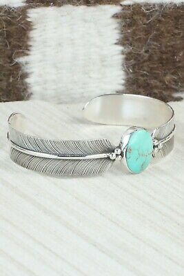 Turquoise & Sterling Silver Bracelet - Jerry Platero