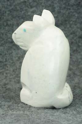 Mountain Lion Zuni Fetish Carving - Gilbert Lonjose