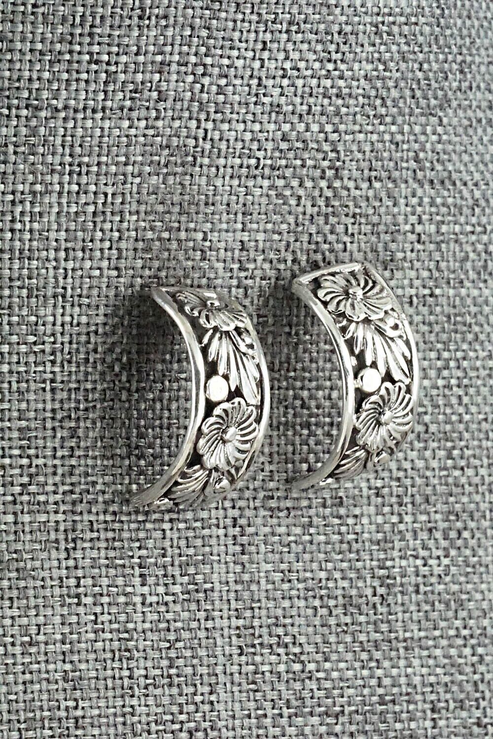 Sterling Silver Earrings - Tom Dinetso