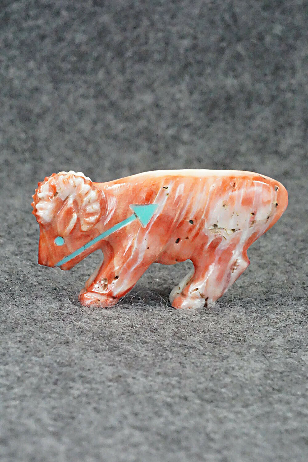 Ram Zuni Fetish Carving - Andres Quandelacy