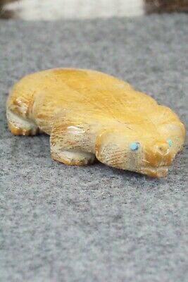 Badger Zuni Fetish Carving - Derrick Kaamasee
