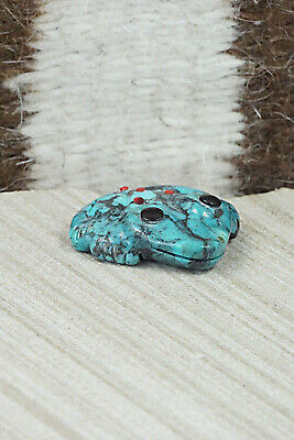 Frog Zuni Fetish Carving - Reynold Lunasee