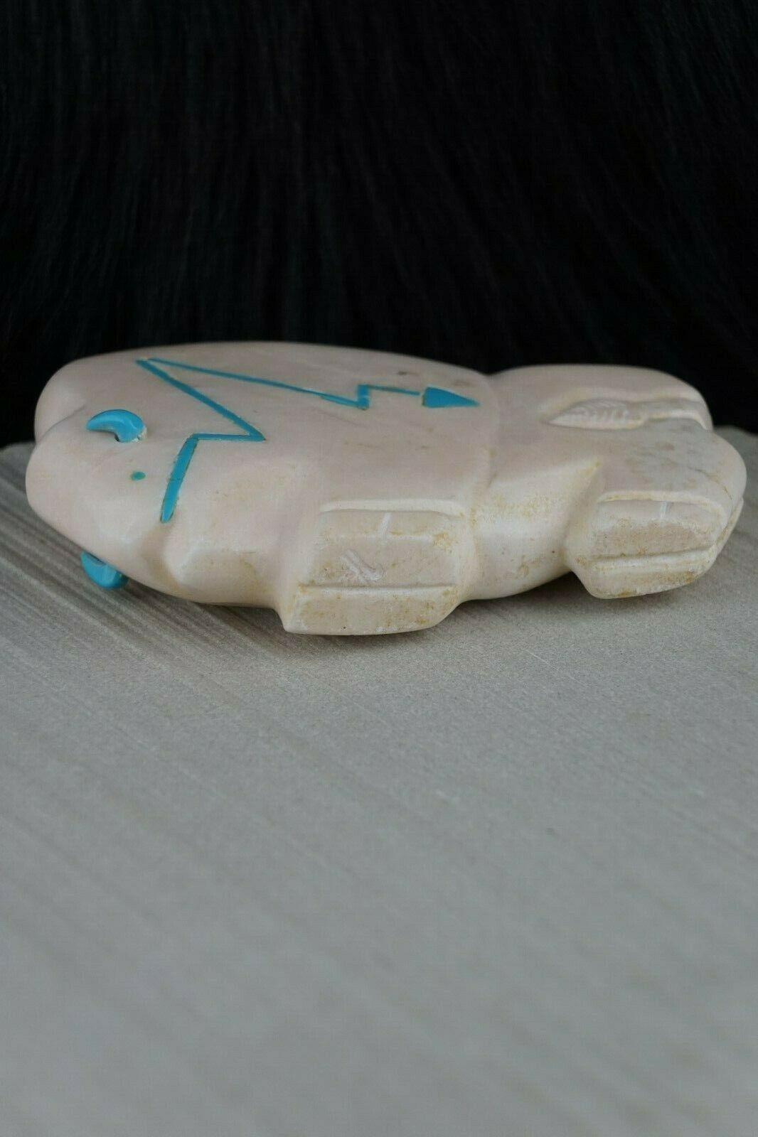 Buffalo Zuni Fetish Carving - Joshua Leki - High Lonesome Trading