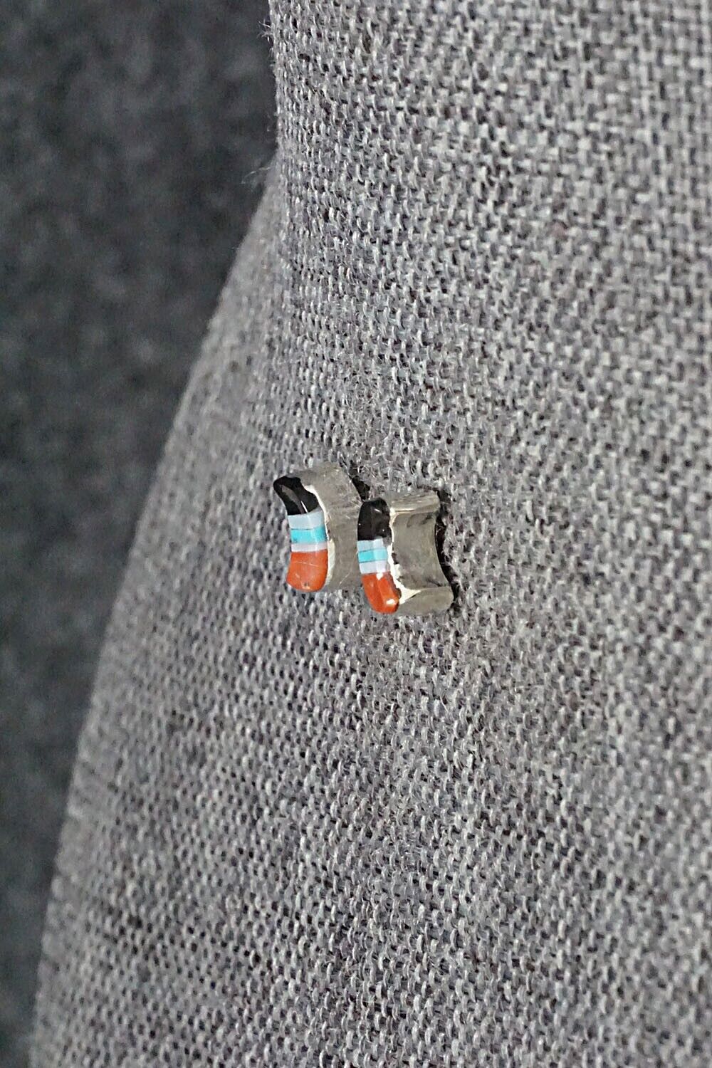 Multi Stone & Sterling Silver Earrings - Francisco Chapito