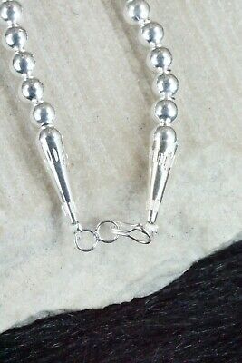 Turquoise & Sterling Silver Necklace - Navajo