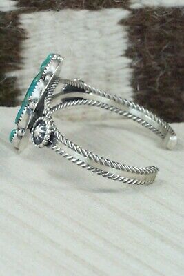 Turquoise & Sterling Silver Bracelet - Roberta Begay