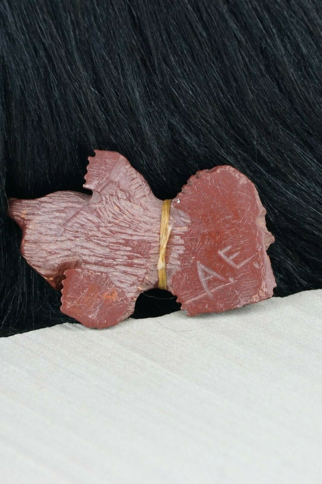 Badger Zuni Fetish Carving - Albert Eustance Jr - High Lonesome Trading