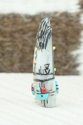 Corn Maiden Zuni Fetish Carving - Jared Amesoli