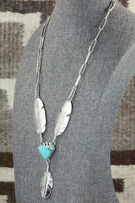 Turquoise & Sterling Silver Necklace - Ben Begay