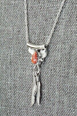 Spiny Oyster & Sterling Silver Necklace - Sharon McCarthy