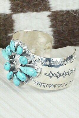 Turquoise & Sterling Silver Bracelet - Jimson Belin - High Lonesome Trading