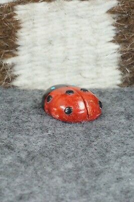 Lady Bug Zuni Fetish Carving - Reynold Lunasee