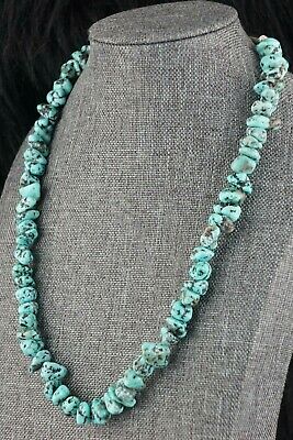 Navajo Turquoise Nugget Necklace - Louise Joe - High Lonesome Trading