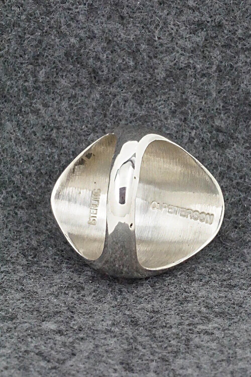 Sterling Silver Ring - Calvin Peterson - Size 9.5