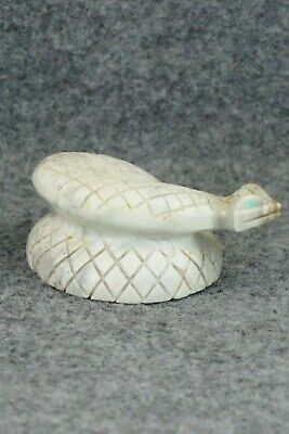Rattle Snake Zuni Fetish Carving - Douglas Martza