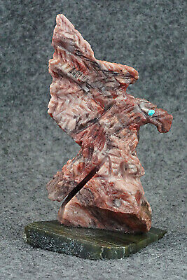 Eagle Zuni Fetish Carving - Jon Quam