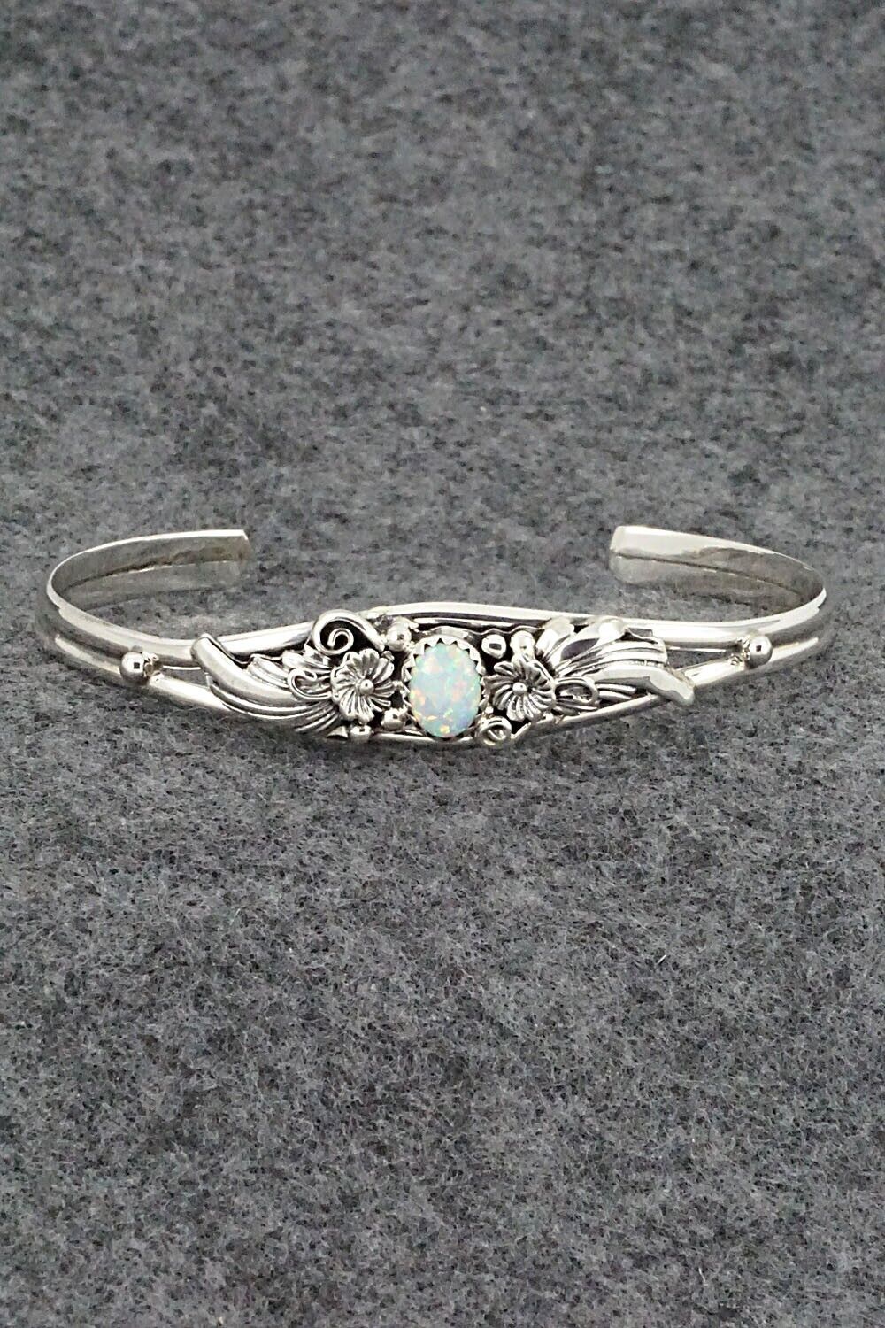 Opalite & Sterling Silver Bracelet - Sadie Jim
