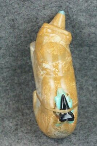 Bear Zuni Fetish Carving - Enrike Leekya