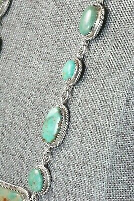 Turquoise & Sterling Silver Necklace - Mark Barney