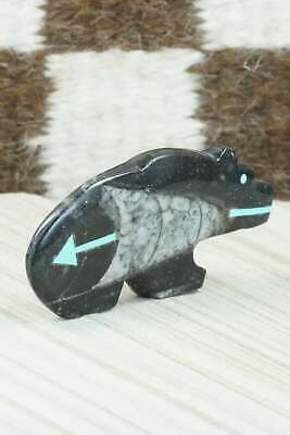 Bear Zuni Fetish Carving - Bernard Laiwakete