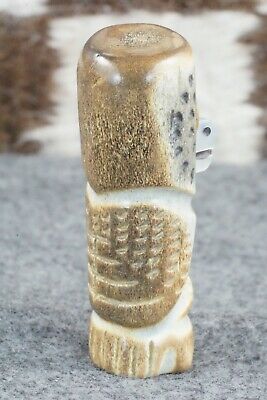 Owl Zuni Fetish Carving - Howard Lesarlly