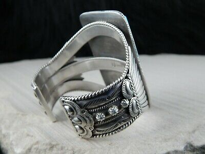 Navajo Turquoise & Sterling Silver Bracelet - Raymond Delgarito - High Lonesome Trading