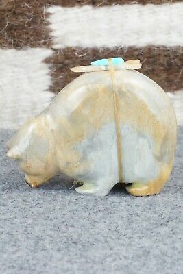 Bear Zuni Fetish Carving - Freddie Leekya