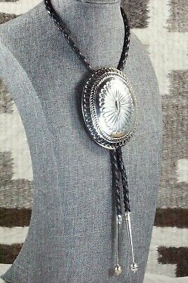 Sterling Silver Bolo Tie - Carson Blackgoat