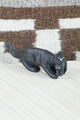 Mountain Lion Zuni Fetish Carving - Colin Weeka