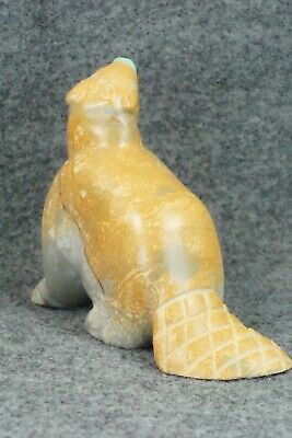 Beaver Zuni Fetish Carving - Enrike Leekya