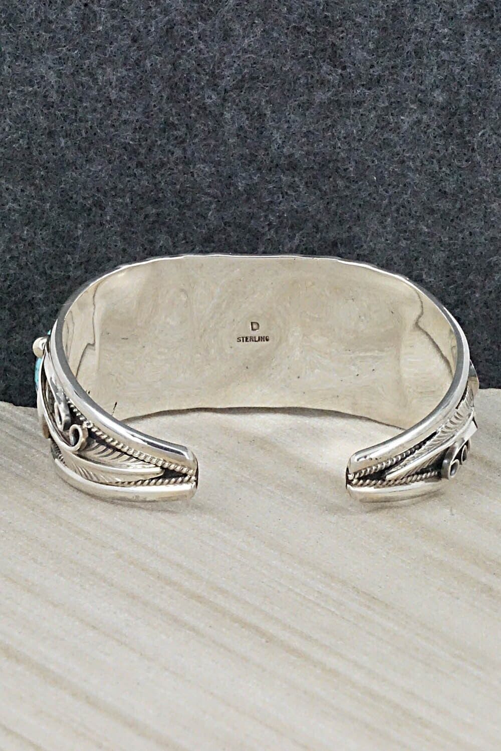 Turquoise & Sterling Silver Bracelet - Davey Morgan