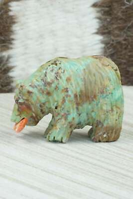 Bear Zuni Fetish Carving - Andres Quandelacy