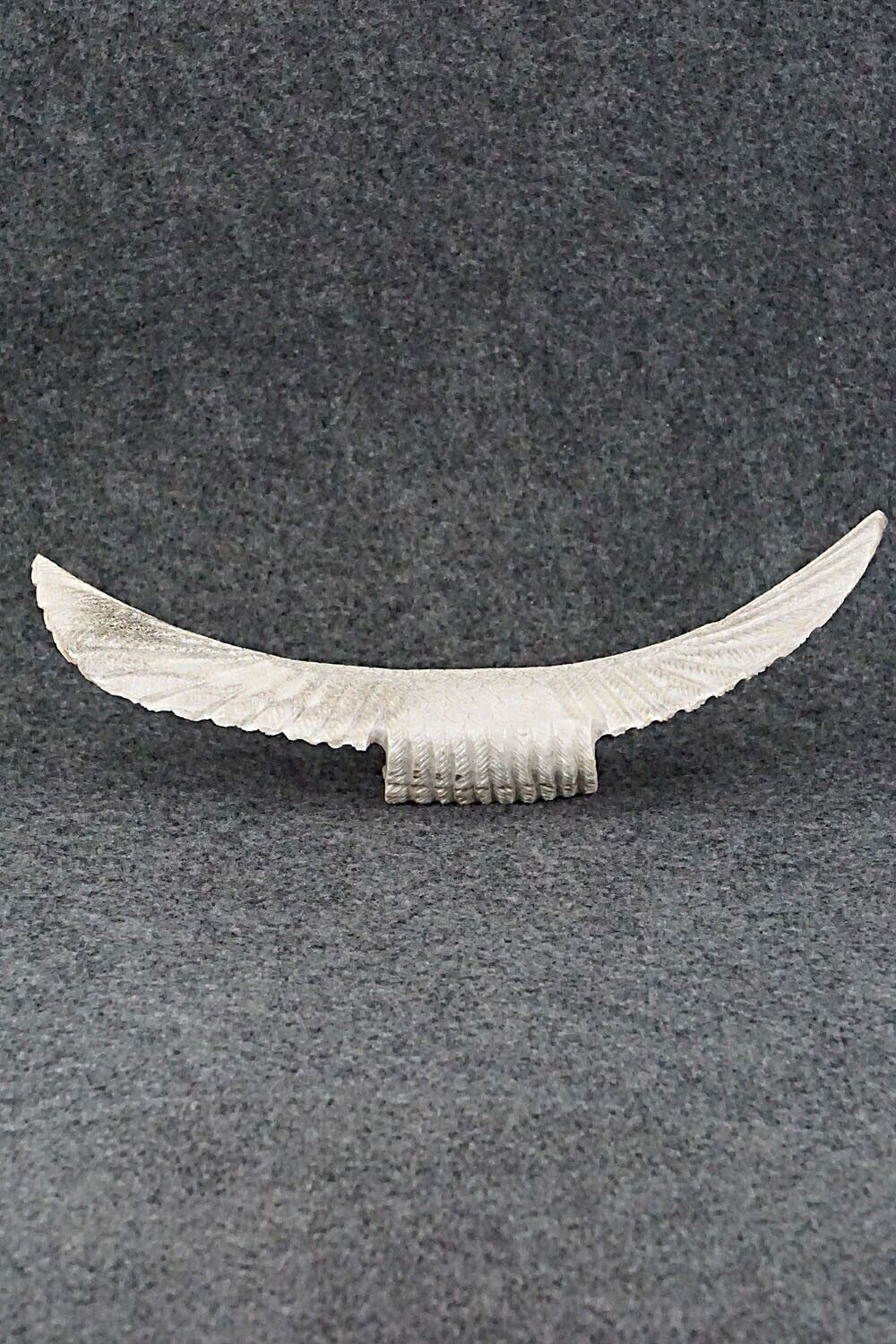 Eagle Zuni Fetish Carving - Garrick Weeka
