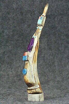 Corn Maiden Zuni Fetish Carving - Roger Shebola