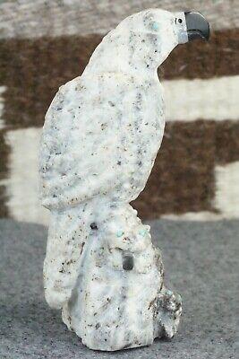 Eagle Zuni Fetish Carving - Jon Quam - High Lonesome Trading