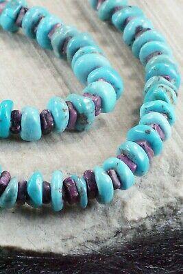 Turquoise, Spiny Oyster & Sterling Silver Necklace - Victoria Callidito - High Lonesome Trading