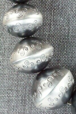 Sterling Silver Navajo Pearl Necklace - Preston Haley