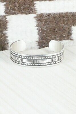 Navajo Sterling Silver Bracelet - Bruce Morgan