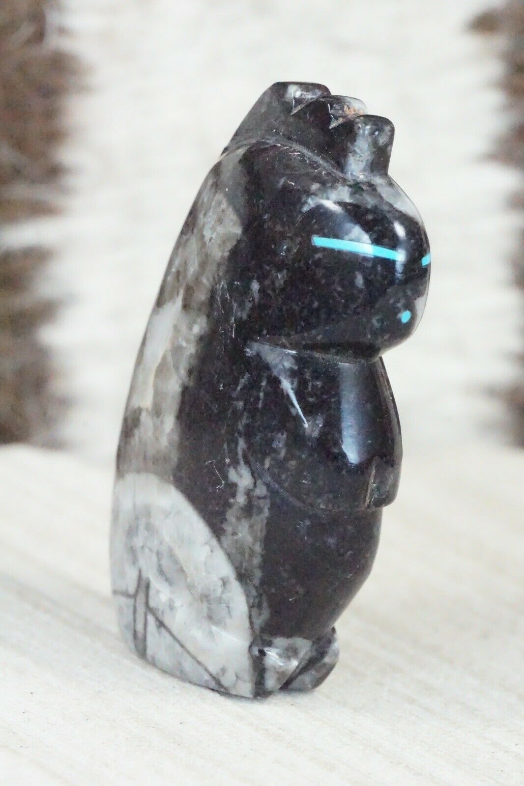 Lizard Zuni Fetish Carving - Abby Quam - High Lonesome Trading
